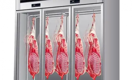 从中国厨都山东博兴走出的挂肉柜!锁鲜、节能还耐用,餐饮人都在抢