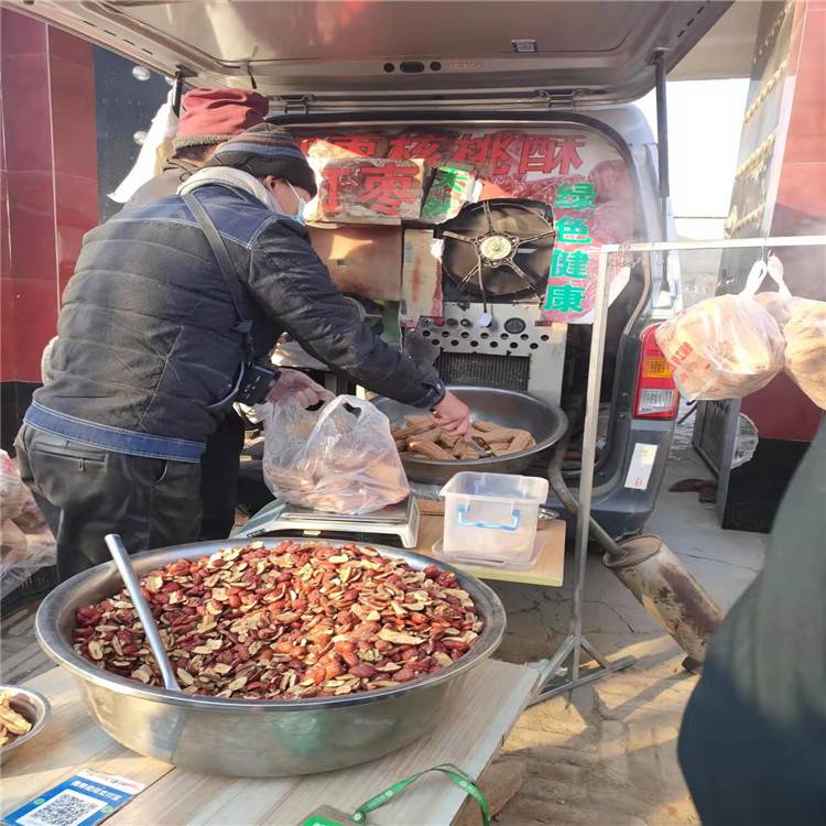 休閑食品加工設備四缸五谷雜糧膨化機新款枸杞花生酥膨化機擺地攤食品膨化機圖片及產品詳情