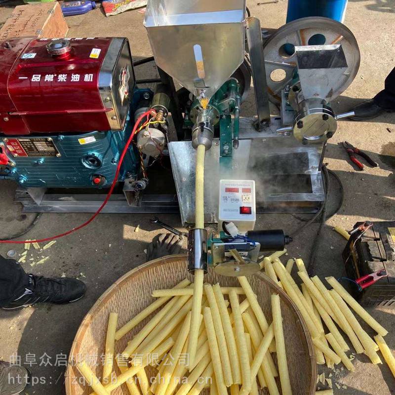 休閑食品加工設備車載集市流動玉米膨化機 五谷雜糧食品膨化機 低噪音空心棒機圖片及產品詳情