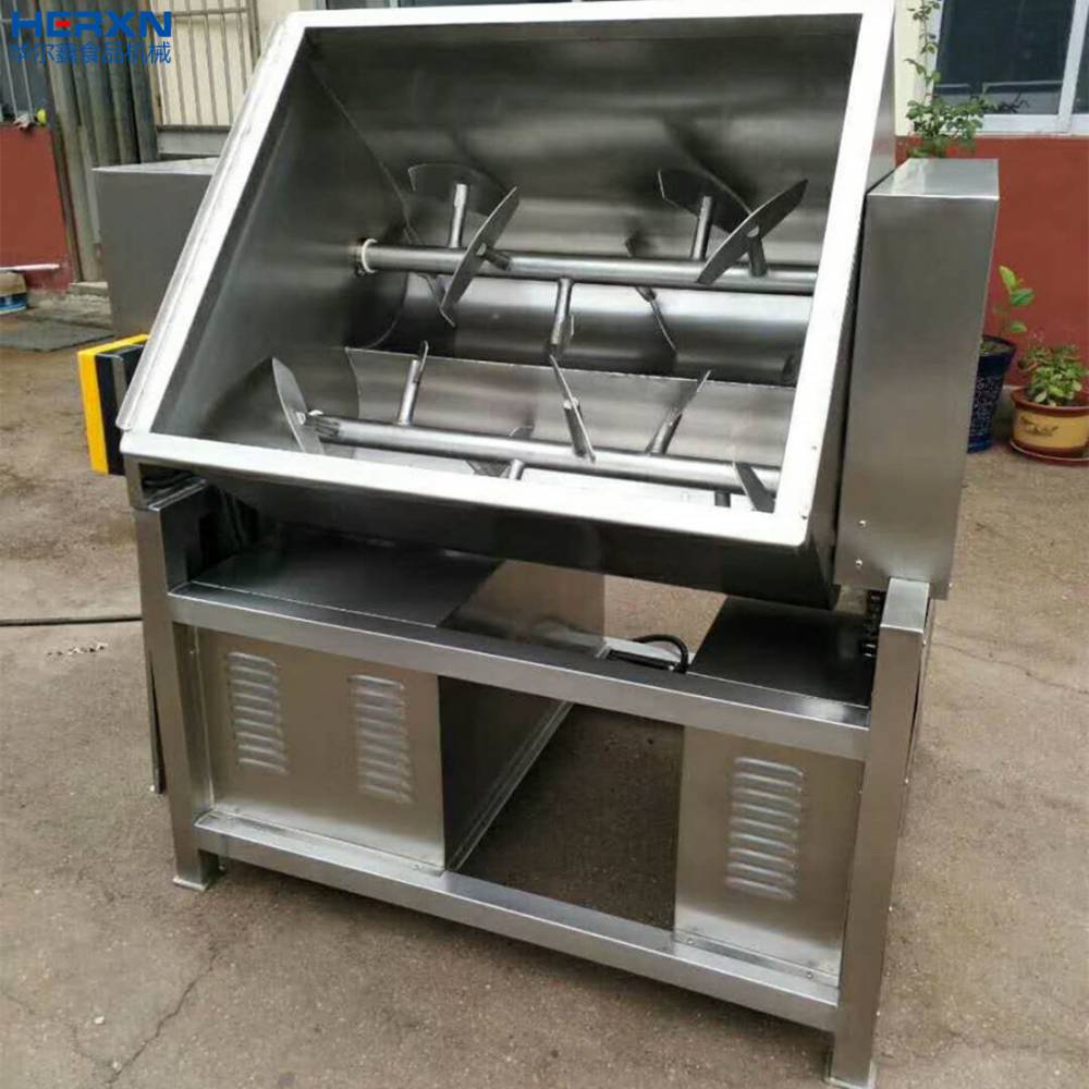 搅拌机华尔鑫调理品真空拌馅机 大型食品入味搅拌机 不锈钢材质图片 价格