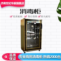山东济南世纪华厨厨房设备有限公司机械设备立式高温商用厨房消毒碗柜  大容量双门碗筷高温消毒碗柜图片及产品详情