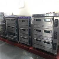 山东厨帮邦机械设备厨房商用烤箱价格 双层三层商用烤箱操作图片及产品详情