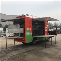 天宏专用汽车机械设备陕西西安大型餐车厂家价格 东风4.2米车厢流动宴席车流动厨房图片 价格