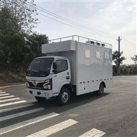天宏专用汽车机械设备定制东风国六餐车 酒店宴席流动厨房车 农村包桌宴席车图片 价格