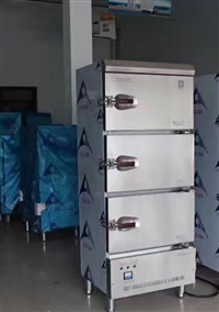 汉科机械科技（山东）有限公司机械设备双门燃料蒸饭柜产品 蒸饭柜单门 电单门蒸饭柜 蒸饭柜蒸盘图片 价格