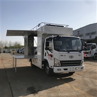 天宏专用汽车机械设备厂家定制 东风国六餐车 酒店流动厨房餐车 农村下乡宴席车图片 价格