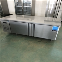 山东厨帮邦机械设备冷藏工作台商用冰箱 两用冷冻冷柜操作台 冷藏柜厨房保鲜平冷柜图片 价格