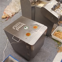 山東廚幫邦機械設備果蔬切丁機切菜機 芥菜韭菜自動切丁機 <span id=