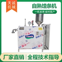 天诚机械设备天诚牌智能控温玉米面条机 商用全自动苞米馇子条机图片 价格