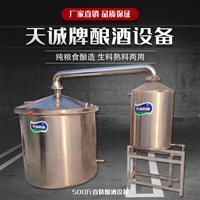 天诚机械设备工厂直发大中小型酿酒设备 电煤气柴四用酿酒机节能环保图片及产品详情