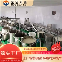 济南宏金机械设备有限公司机械设备临沂大型豆腐皮机器实用型强 豆腐皮设备厂家培训技术图片及产品详情