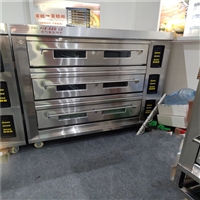 遥墙厨具烤箱商用大容量电烤箱 单层单盘面包烤箱 大型烘焙烤箱尺寸图片及产品详情