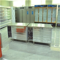遥墙厨具机械设备冷藏冷冻双温保鲜工作台 不锈钢商用保鲜工作台 长效保鲜工作台图片 价格