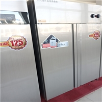 山东厨帮邦机械设备大型商用消毒柜 酒店餐馆消毒柜 立式双开门热风循环消毒柜图片及产品详情
