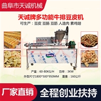天誠機械設備天誠牌多功能豆皮機豆繩機tcd-a河南地區廠家直發圖片及產品詳情