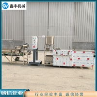 鑫豐機械設備自動升降豆腐皮機設備 新型豆皮機操作技術 豆腐皮機械生產視頻圖片及產品詳情