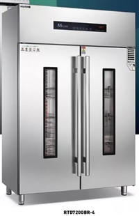天潤云商機械設備美廚商用消毒柜 rtd720gbr-4智能光波熱風消毒柜 雙門餐具保潔柜圖片及產品詳情