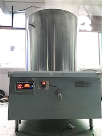 灶源机械设备1000公斤开水锅炉 500l大型烧水电桶电炉 60千瓦直径一米二电锅图片 价格