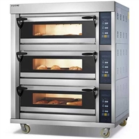美厨机械设备美厨三层六盘电烤箱mge-3y-6 工程款 烘焙设备 商用电烤炉图片及产品详情