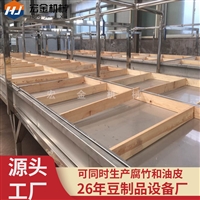 宏金機械設備腐竹油皮機器設備 宏金機械原生態豆油皮機 豆制品生產設備圖片及產品詳情
