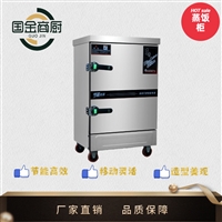 国金商厨机械设备国金商厨 上海商用蒸饭柜 食堂蒸饭柜 双门蒸饭柜图片 价格