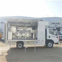 程力专汽机械设备甘肃流动餐车 农村宴席包席餐车厂家定制图片 价格