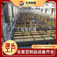 宏金机械设备手工腐竹油皮机 宏金机械豆棒机豆棍机 豆制品设备生产线图片及产品详情