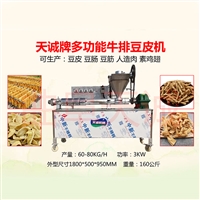 天誠機械設(shè)備多功能牛排豆皮機器生產(chǎn)廠家 新款蛋白肉機價格圖片及產(chǎn)品詳情