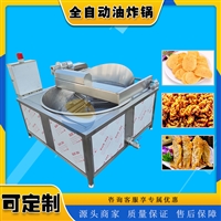 耀邦机械机械设备耀邦 全自动电加热丸子油炸机 大型小鱼仔油炸锅 翻筐出料小鱼油炸设备图片 价格