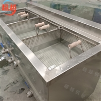 超越机械设备厂家定做电加热油炸机 -超越1000l半自动油炸机图片 价格