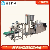 鑫丰机械机械设备供应整套豆制品设备 小型豆皮机生产厂家 临汾自动豆腐千张机价格图片及产品详情