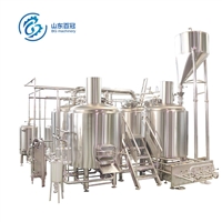 百冠机械机械设备自酿啤酒设备 500l镜面带柜体啤酒酿酒设备 规格齐全图片及产品详情