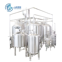百冠机械机械设备精酿啤酒设备  一套中型啤酒设备 推荐源头厂家百冠图片及产品详情