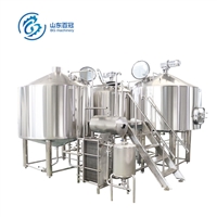 百冠机械机械设备啤酒自酿设备 中小型精酿啤酒设备 1000l发酵罐图片及产品详情