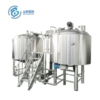 百冠机械机械设备啤酒自酿设备 500升2000升酒吧啤酒设备图片及产品详情