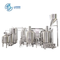 百冠机械机械设备小型精酿啤酒设备 全自动糖化系统 1000l/1500l/2000l图片及产品详情