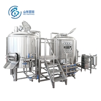百冠机械机械设备啤酒机设备 啤酒加工设备 鲜榨啤酒机器 品质保障图片及产品详情