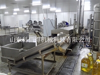 科信得机械科技有限公司机械设备花生米油炸机 花生油炸机 花生米全自动油炸设备图片 价格