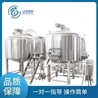 百冠机械机械设备啤酒生产设备 自动化原装配置3000l糖化锅啤酒酿造机图片及产品详情