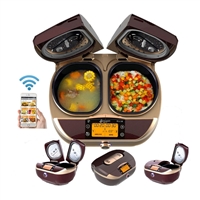 兴通原电饭锅非煮不可fitcooker全自动智能双开门电饭煲3-4人预约家用饭锅双胆图片及产品详情