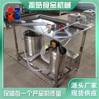 山东振皓机械设备实验室盐水注射机  小型手动盐水注射机  五花肉腌制注射机图片 价格