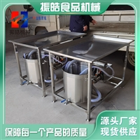 山东振皓机械设备小型平台盐水注射机 振皓手动牛肉盐水注射机 8针盐水注射机图片 价格