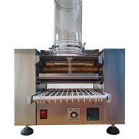 萱航机械蛋糕机六寸榴莲千层蛋糕皮机器   生产蛋皮机设备图片及产品详情