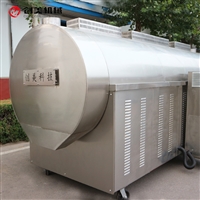 創美機械設備內蒙古瓜子炒貨機器 全自動電磁加熱葵花籽炒機 一鍵式操作炒料機圖片及產品詳情