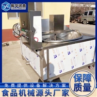 振华铭鑫机械设备全自动油炸设备 豆干油炸机器 振华铭鑫鸡腿锅巴油炸机图片 价格