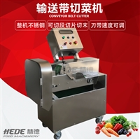 赫德机械切菜机赫德大型单头切菜机 多功能商用香菜切粒机 切胡萝卜圆片叶菜切段机图片 价格