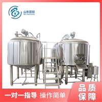百冠机械机械设备微型自酿啤酒设备 高档1000l酿酒设备 山东济南生产厂家图片及产品详情
