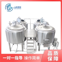 百冠机械机械设备全自动啤酒设备 整套鲜啤酒设备 山东源头厂家发货图片及产品详情