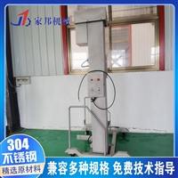 家邦提升机绞肉机配套设备 肉车配套提升设备 家邦立式提升机图片 价格