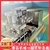 赫品机械机械设备卤肉小卷饼机 烤鸭饼机流水线 全自动春卷皮成型设备图片 价格